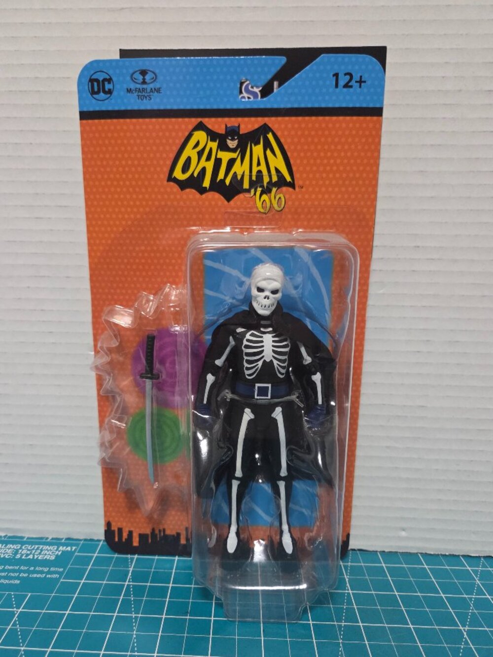 Batman DC Retro 66 Classics TV W8 Lord Death Man (Comic) 6" Figure Mcfarlane